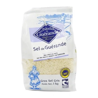 Le Paludier Keltská soľ - Hrubozrnná morská soľ z Guérande, sušená na slnku, 1kg